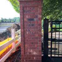 Masonry brick post vancouver wa